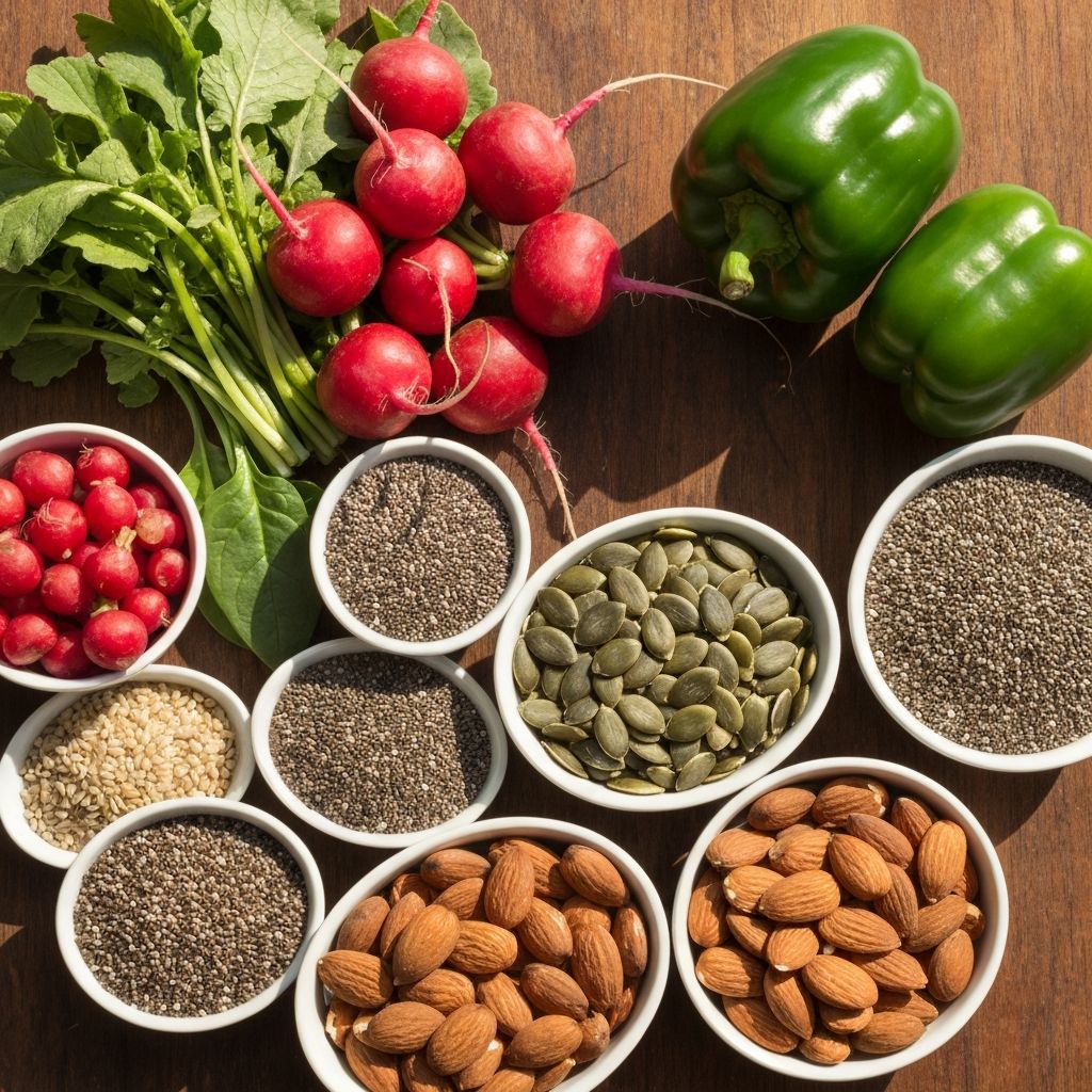 Natural ingredients and whole foods